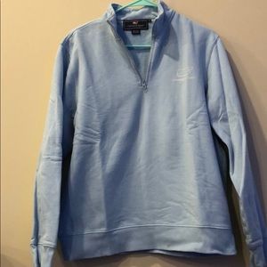 Vineyard Vines blue quarter zip